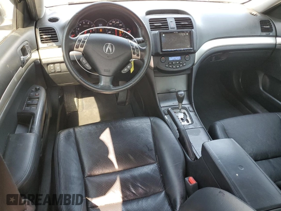 2007 Acura TSX with VIN JH4CL96877C014992, listed as a Copart auction lot 60492305 with 146,972 mi miles and Salvage title. Bid and sale history available at DreamBid. Image 8.