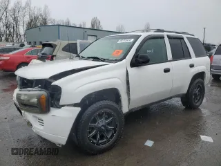 2004 Chevrolet TrailBlazer LS with VIN 1GNDT13S742327217, listed as a Copart auction lot 50155425 with 128,786 mi miles and Salvage Title. Bid and sale history available at carsss.com. Image 1.