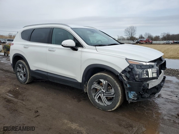 2023 Hyundai Santa Fe SEL with VIN 5NMS2DAJ2PH517635, listed as a Copart auction lot 47371765 with 29,129 mi miles and Salvage Title. Bid and sale history available at carsss.com. Image 4.