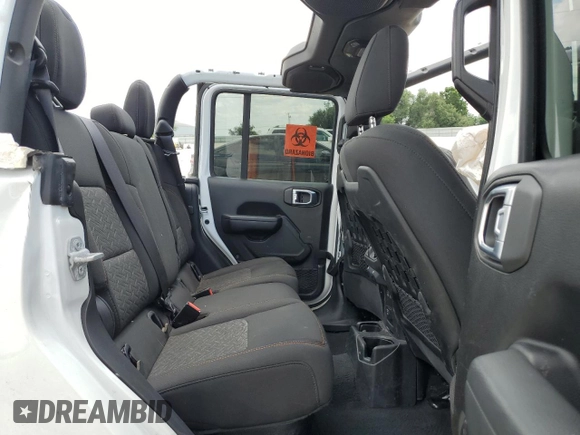 2021 Jeep Gladiator Mojave with VIN 1C6JJTEG5ML624140, listed as a Copart auction lot 54108725 with Not provided miles and Non repairable. Bid and sale history available at DreamBid. Image 10.