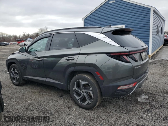 2023 Hyundai Tucson Limited with VIN 5NMJECAE7PH237810, listed as a Copart auction lot 46398795 with 18,337 mi miles and Salvage Title. Bid and sale history available at DreamBid. Image 2.