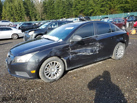 2011 Chevrolet Cruze ECO w/1XF with VIN 1G1PK5S90B7286436, listed as a Copart auction lot 48957335 with 209,824 mi miles and Salvage Title. Bid and sale history available at carsss.com. Image 1.