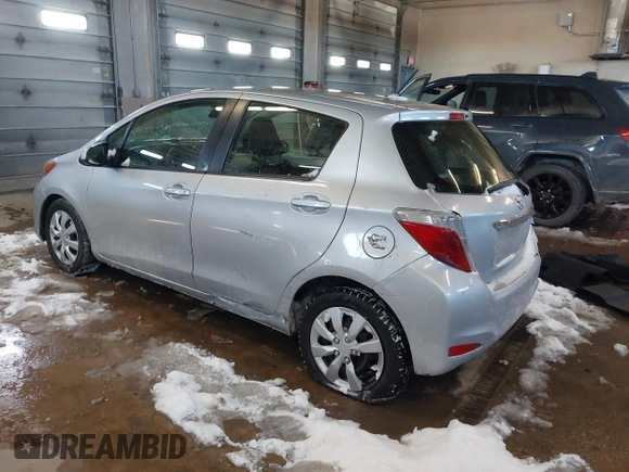 2013 Toyota Yaris L with VIN JTDKTUD39DD547326, listed as a IAAI auction lot 41600568 with 155,130 mi miles and . Bid and sale history available at carsss.com. Image 3.