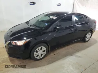 2020 Nissan Versa S with VIN 3N1CN8DV8LL886713, listed as a Copart auction lot 53907045 with 124,968 mi miles and Clean Title. Bid and sale history available at DreamBid. Image 1.