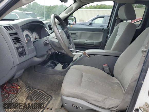 2006 Dodge Dakota SLT with VIN 1D7HW42N86S583549, listed as a Copart auction lot 69373164 with 194,509 mi miles and Salvage Title. Bid and sale history available at carsss.com. Image 7.