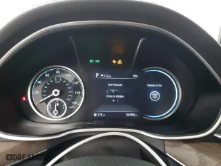 2021 Genesis G80 2.5T with VIN KMTGB4SC7MU047372, listed as a Copart auction lot 46573574 with 36,598 mi miles and Salvage Title. Bid and sale history available at carsss.com. Image 9.