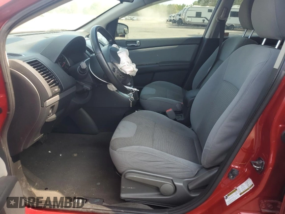 2010 Nissan Sentra SL with VIN 3N1AB6AP9AL697768, listed as a Copart auction lot 55333575 with 170,340 mi miles and Salvage title. Bid and sale history available at DreamBid. Image 7.