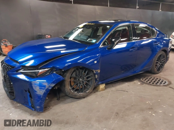 2021 Lexus IS 350 F Sport with VIN JTHGZ1E29M5019478, listed as a IAAI auction lot 41876082 with 49,224 mi miles and . Bid and sale history available at DreamBid. Image 18.