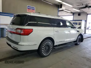 2020 Lincoln Navigator Black Label z VIN 5LMJJ3TT5LEL23937, wystawiony jako Copart lot #54434155 z przebiegiem 22 437 mil mil oraz Szkoda całkowita • Salvage title. Historia ofert i sprzedaży dostępna na DreamBid. Obrazek 3.
