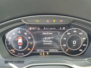 2018 Audi Q5 Prestige with VIN WA1CNAFY4J2023458, listed as a Copart auction lot 59490725 with 33,715 mi miles and Salvage title. Bid and sale history available at DreamBid. Image 9.