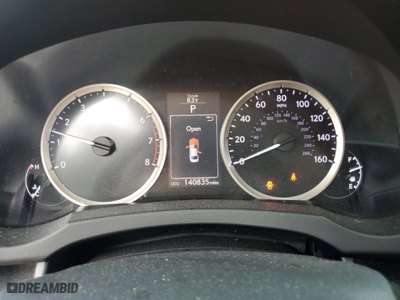 2016 Lexus IS 300 with VIN JTHCM1D25G5001420, listed as a Copart auction lot 70980404 with 140,835 mi miles and Salvage Title. Bid and sale history available at carsss.com. Image 9.