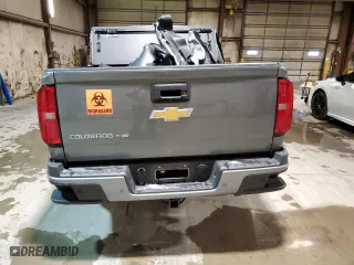 2019 Chevrolet Colorado 4WD Z71 with VIN 1GCGTDEN4K1194451, listed as a Copart auction lot 45247275 with 0 mi miles and Salvage Title. Bid and sale history available at carsss.com. Image 6.