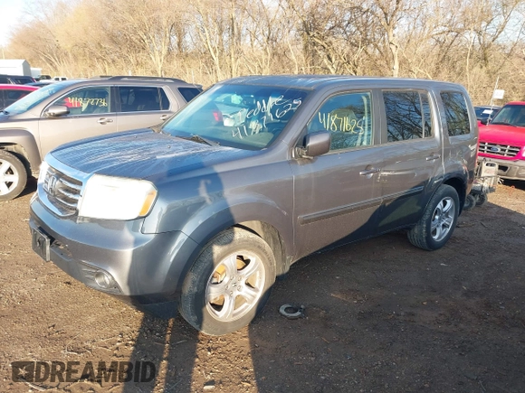 2012 Honda Pilot EX-L with VIN 5FNYF4H52CB034259, listed as a IAAI auction lot 41871625 with 159,577 mi miles and . Bid and sale history available at carsss.com. Image 17.