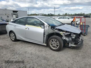 2017 Toyota Prius Two with VIN JTDKBRFU5H3565999, listed as a Copart auction lot 52558265 with 70,507 mi miles and Salvage Title. Bid and sale history available at DreamBid. Image 4.