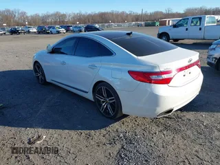 2012 Hyundai Azera with VIN KMHFH4JG0CA162291, listed as a IAAI auction lot 41012822 with 205,531 mi miles. Bid and sale history available at carsss.com. Image 3.