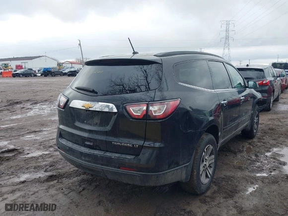 2015 Chevrolet Traverse LT with VIN 1GNKRGKD1FJ146232, listed as a IAAI auction lot 41503260 with 172,842 mi miles. Bid and sale history available at carsss.com. Image 4.