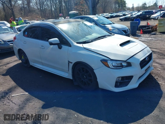 2017 Subaru WRX STI Limited with VIN JF1VA2Y66H9819390, listed as a IAAI auction lot 41827966 with 62,054 mi miles. Bid and sale history available at carsss.com. Image 1.
