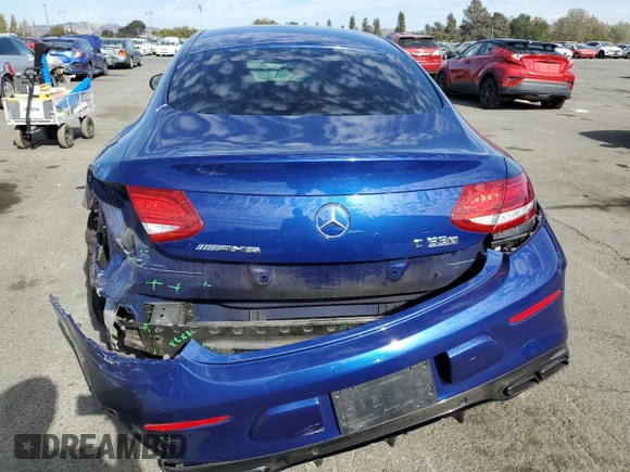 2017 Mercedes-Benz C 63 S AMG with VIN WDDWJ8HB4HF369941, listed as a Copart auction lot 77684344 with 76,231 mi miles and Salvage Title. Bid and sale history available at carsss.com. Image 6.