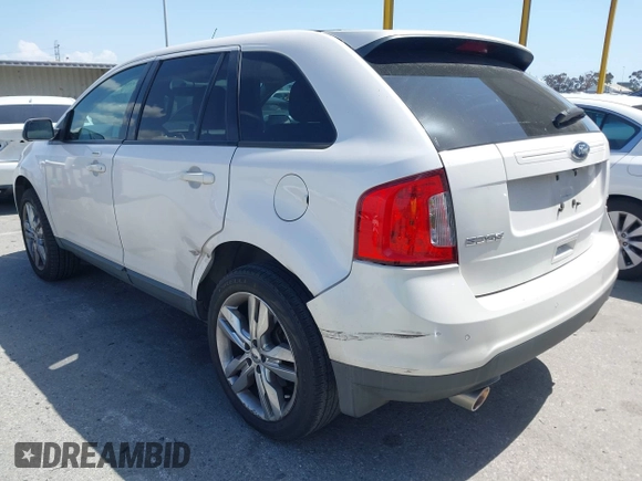 2013 Ford Edge SEL with VIN 2FMDK3JC8DBA90794, listed as a IAAI auction lot 41943042 with 100,858 mi miles. Bid and sale history available at carsss.com. Image 3.