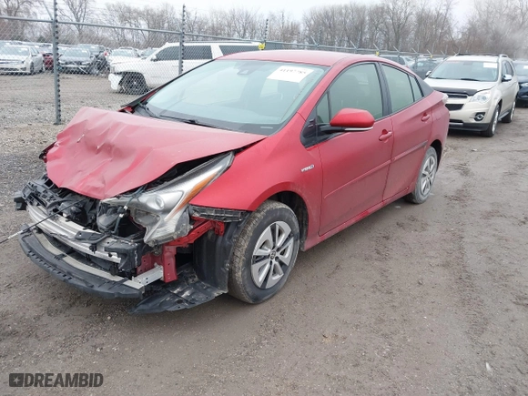 2017 Toyota Prius Two with VIN JTDKARFU3H3540683, listed as a IAAI auction lot 41197785 with 230,904 mi miles. Bid and sale history available at carsss.com. Image 19.