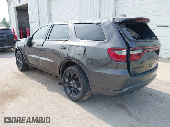 2021 Dodge Durango GT Plus with VIN 1C4RDJDG5MC558505, listed as a IAAI auction lot 42497694 with 45,413 mi miles and . Bid and sale history available at DreamBid. Image 3.