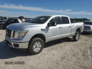 2018 Nissan Titan z VIN 1N6AA1F11JN503531, wystawiony jako Copart lot #48142755 z przebiegiem 197 493 mil mil oraz Szkoda całkowita • Salvage title. Historia ofert i sprzedaży dostępna na DreamBid. Obrazek 1.