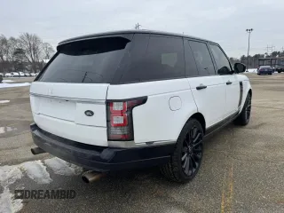 2014 Land Rover Range Rover with VIN SALGR2VF6EA127665, listed as a Copart auction lot 45554335 with 125,430 mi miles and Clean Title. Bid and sale history available at carsss.com. Image 4.