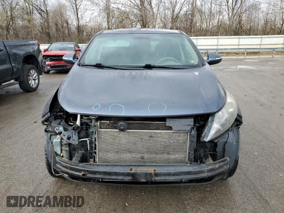 2012 Kia Sportage LX with VIN KNDPBCA25C7285039, listed as a Copart auction lot 52620735 with 197,305 mi miles and Salvage title. Bid and sale history available at DreamBid. Image 5.