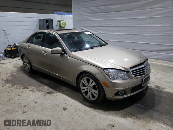 2010 Mercedes-Benz C 300 Sport with VIN WDDGF8BB6AR122231, listed as a Copart auction lot 49656425 with 125,180 mi miles and Clean title. Bid and sale history available at DreamBid. Image 4.