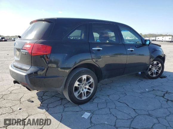 2008 Acura MDX with VIN 2HNYD282X8H538165, listed as a Copart auction lot 52213115 with 190,989 mi miles and Salvage Title. Bid and sale history available at DreamBid. Image 3.