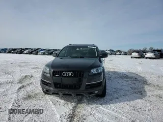 2014 Audi Q7 3.0L TDI Prestige with VIN WA1VMAFEXED011925, listed as a Copart auction lot 46054715 with 186,551 mi miles and Clean Title. Bid and sale history available at carsss.com. Image 10.