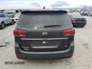 2019 Kia Sedona EX with VIN KNDMB5C15K6556821, listed as a Copart auction lot 46786935 with 101,467 mi miles and Salvage Title. Bid and sale history available at carsss.com. Image 6.
