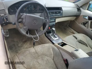 1997 Mercedes-Benz SL-Class with VIN WDBFA67F3VF147355, listed as a Copart auction lot 74295594 with 0 mi miles and Salvage Title. Bid and sale history available at carsss.com. Image 8.