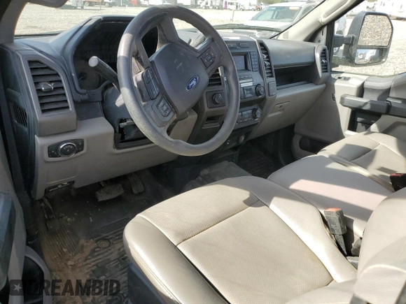 2022 Ford F-250 XL with VIN 1FT7X2B67NEF13442, listed as a Copart auction lot 51285825 with Not Provided miles and Salvage Title. Bid and sale history available at DreamBid. Image 8.
