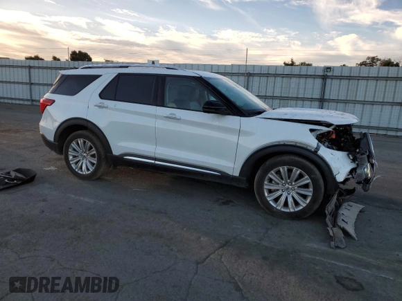 2021 Ford Explorer Limited with VIN 1FM5K8FW8MNA00844, listed as a Copart auction lot 73839514 with 44,092 mi miles and Salvage Title. Bid and sale history available at carsss.com. Image 4.