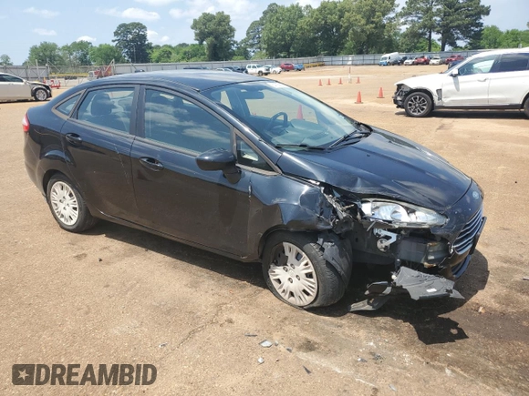 2017 Ford Fiesta S with VIN 3FADP4AJ2HM102376, listed as a Copart auction lot 54703685 with 87,459 mi miles and Salvage title. Bid and sale history available at DreamBid. Image 4.
