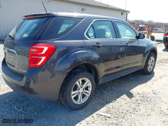 2016 Chevrolet Equinox LS with VIN 2GNFLEEK0G6208106, listed as a IAAI auction lot 41851981 with 173,506 mi miles. Bid and sale history available at carsss.com. Image 4.