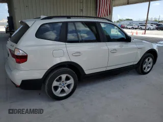2008 BMW X3 3.0si with VIN WBXPC93488WJ10833, listed as a Copart auction lot 54594245 with 158,956 mi miles and Clean Title. Bid and sale history available at carsss.com. Image 3.