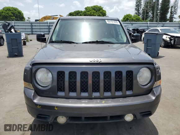 2014 Jeep Patriot High Altitude with VIN 1C4NJPFA2ED888925, listed as a Copart auction lot 60191435 with 122,308 mi miles and Salvage title. Bid and sale history available at DreamBid. Image 5.