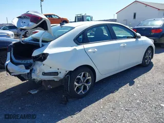 2021 Kia Forte LXS with VIN 3KPF24AD5ME410013, listed as a IAAI auction lot 41855131 with 60,960 mi miles. Bid and sale history available at carsss.com. Image 4.