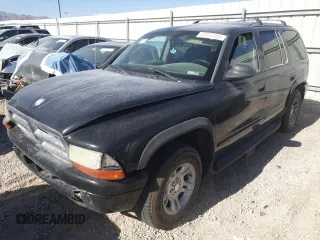 2003 Dodge Durango SLT z VIN 1D4HR48N83F513601, wystawiony jako Copart lot #51023185 z przebiegiem 199 559 mil mil oraz Nie do naprawy • Non repairable. Historia ofert i sprzedaży dostępna na DreamBid. Obrazek 1.