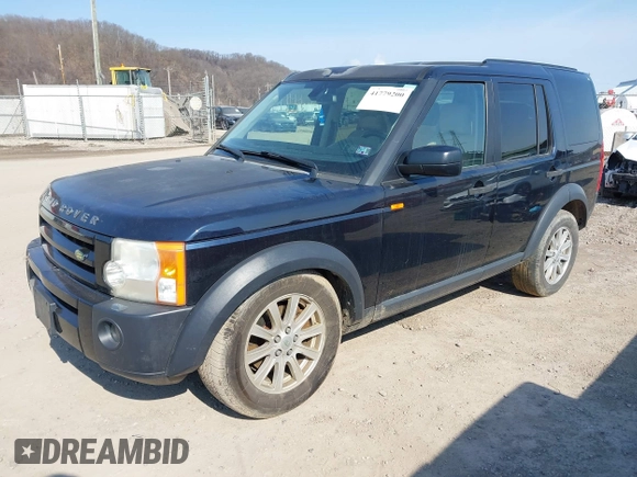 2008 Land Rover LR3 SE with VIN SALAE25418A442510, listed as a IAAI auction lot 41779200 with Not provided miles and . Bid and sale history available at DreamBid. Image 2.