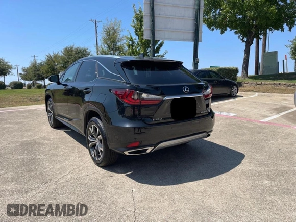 2021 Lexus RX with VIN 2T2HZMAA9MC183462, listed as a Copart auction lot 53209455 with 32,093 mi miles and Clean Title. Bid and sale history available at carsss.com. Image 3.