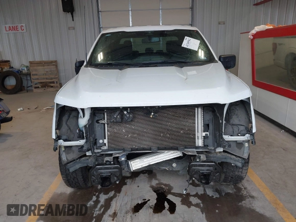 2023 Ford F-150 XL with VIN 1FTEW1EPXPKF97673, listed as a IAAI auction lot 41349562 with 35,687 mi miles. Bid and sale history available at carsss.com. Image 12.