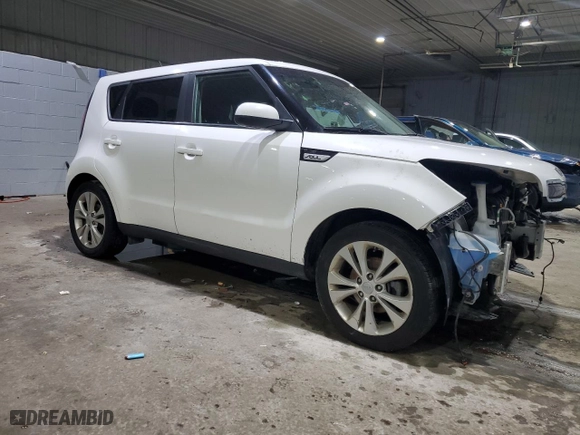 2016 Kia Soul + with VIN KNDJP3A57G7238313, listed as a Copart auction lot 46162735 with 99,646 mi miles and Salvage Title. Bid and sale history available at carsss.com. Image 4.