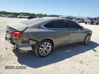 2018 Chevrolet Impala Premier with VIN 2G1125S3XJ9135697, listed as a Copart auction lot 52821965 with 122,546 mi miles and Salvage Title. Bid and sale history available at DreamBid. Image 3.