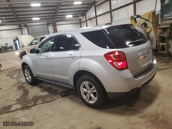2017 Chevrolet Equinox LS with VIN 2GNALBEK8H1582602, listed as a Copart auction lot 51470955 with 96,551 mi miles and Clean Title. Bid and sale history available at carsss.com. Image 2.