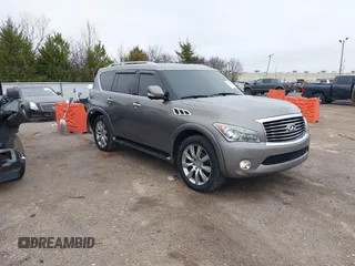 2013 Infiniti QX56 with VIN JN8AZ2NE6D9041779, listed as a IAAI auction lot 41270554 with 160,942 mi miles and . Bid and sale history available at DreamBid. Image 1.