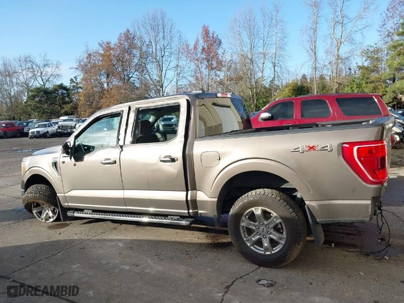 2021 Ford F-150 XL with VIN 1FTFW1E88MKE24484, listed as a IAAI auction lot 41655048 with 60,057 mi miles. Bid and sale history available at carsss.com. Image 14.