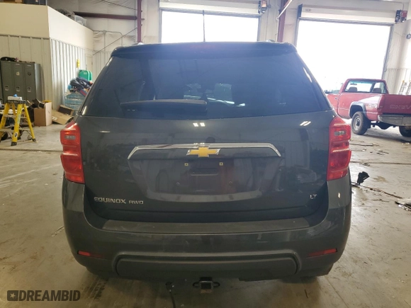 2017 Chevrolet Equinox LT with VIN 2GNFLFEK2H6136638, listed as a Copart auction lot 54166245 with 0 mi miles and Non Repairable. Bid and sale history available at carsss.com. Image 6.